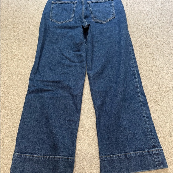 J. Crew Indigo Wide Leg Jeans - Picture 4 of 5